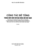 Điều kiện khí hậu nóng ẩm Việt Nam - Công tác bê tông: Phần 1