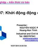 Bài giảng Bảo trì hệ thống điện trong công nghiệp: Phần 7 - Nguyễn Ngọc Phúc Diễm, Trịnh Hoàng Hơn