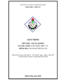 Giáo trình Trang bị điện (Nghề: Công nghệ kỹ thuật Điện-Điện tử - CĐ/TC) - Trường Cao đẳng nghề Đồng Tháp