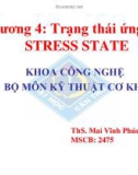 Bài thuyết trình sức bền vật liệu- Chương 5