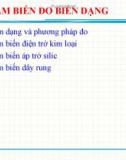 Bài giảng Cảm biến công nghiệp - Chương 5