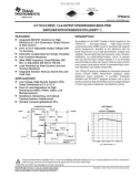 3 V TO 6 V INPUT, 1.5 A OUTPUT SYNCHRONOUS BUCK PWM SWITCHER WITH INTEGRATED FETs (SWIFT)