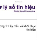 Bài giảng Xử lý số tín hiệu - Chương 1: Lấy mẫu, khôi phục tín hiệu