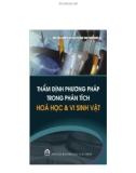 Phương pháp thẩm định trong phân tích hóa học và vi sinh vật