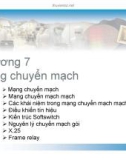 Kỹ thuật truyền số liệu : Mạng chuyển mạch part 1