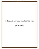 Điểm mặt các cụm từ rắc rối trong tiếng Anh