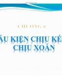 Bài giảng Bê tông cốt thép: Chương 6 - ĐH Kiến trúc TP. HCM