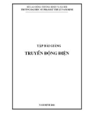 Bài giảng Truyền động điện - ĐH Sư Phạm Kỹ Thuật Nam Định