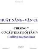 Bài giảng Kỹ thuật nâng & vận chuyển - Chương 7: Cơ cấu thay đổi tầm với (Luffing mechanisms)