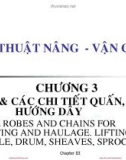 Bài giảng Kỹ thuật nâng & vận chuyển - Chương 3: Dây & các chi tiết quấn, hướng dây (Wire robes and chains for hoisting and haulage - Lifting tackle, drum, sheaves, sprockets)