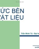 Bài giảng Sức bền vật liệu (ĐH Xây dựng) - Chương 1 Nội lực trong bài toán thanh