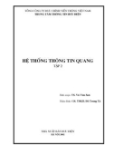 Hệ thống thông tin quang nhiều kênh: Tập 2