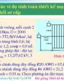 Bài giảng thiết kế hệ thống điện ( ĐH Sư phạm kỹ thuật Tp HCM ) - Phần 4