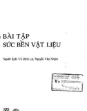 Bài tập sức bền vật liệu nâng cao