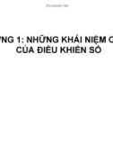 Chương 1: Những khái niệm cơ bản của điều khiển số