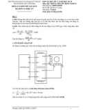 Đáp án đề thi học kỳ II năm học 2018-2019 môn Hệ thống truyền động Servo - ĐH Sư phạm Kỹ thuật