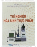 thí nghiệm hóa sinh thực phẩm (tái bản lần thứ hai): phần 1