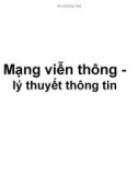 Mạng viễn thông- Lý thuyết thông tin