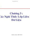 Bài giảng Truyền dẫn số liệu mạng - Chương 3: các nghi thức lớp liên kết dữ liệu (ĐH Bách khoa TP. HCM) (tt)