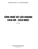 Kỹ thuật vật liệu khoáng cách âm - cách nhiệt: Phần 1