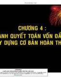 Dự toán xây dựng cơ bản và đấu thầu xây lắp công trình - Chương 5