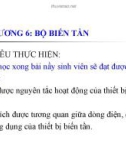 CHƯƠNG 6: BỘ BIẾN TẦN