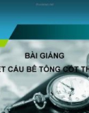 Bài giảng Kết cấu bê tông cốt thép: Chương 5 - Sàn bê tông cốt thép