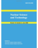 The journal of Nuclear science and technology - Volume 10/Number 2, 2020