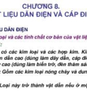 Bài giảng Vật liệu điện và cao áp: Chương 8 - Ngô Quang Ước