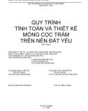 Quy trình tính toán và thiết kế móng cọc tràm trên nền đất yếu