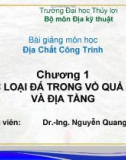 Bài giảng Địa chất công trình: Chương 1.1 - Dr.-Ing. Nguyễn Quang Tuấn