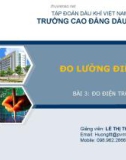 Bài giảng Đo lường điện: Bài 4 - KS. Lê Thị Thu Hường