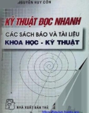 Nghiên cứu kỹ thuật đọc tài liệu khoa học - kỹ thuật: Phần 1