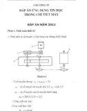 Đề thi, đáp án, đề mẫu 2002-2013 về chi tiết máy và ứng dụng tin học trong chi tiết máy: Phần 2