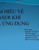 TÌM HIỂU VỀ LASER KHÍ VÀ ỨNG DỤNG