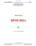 Giáo trình Hình họa - Bài 1