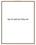 Quy tắc phát âm Tiếng Anh