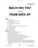 PHẦN ĐIỆN TRONG TRẠM BIẾN ÁP - Chương 11