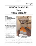 PHẦN ĐIỆN TRONG TRẠM BIẾN ÁP - Chương 12