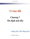 Bài giảng Cơ học đất: Chương 7 - ThS. Phạm Sơn Tùng