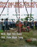 BÀI GIẢNG: THÍ NGHIỆM - CƠ HỌC ĐẤT