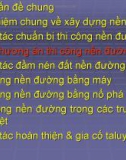 Bài giảng Xây dựng nền đường - Chương 4: Các phương án thi công nền đường