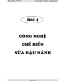 Thí nghiệm Công nghệ thực phẩm: Phần 2