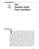 Environmental Soil Chemistry - Chapter 4