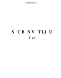 Sức bền vật liệu: Tập 1 (Phần 1)