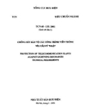 Chống sét bảo vệ các công trình viễn thông - Yêu cầu kỹ thuật