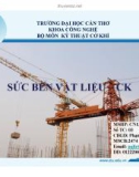 Bài giảng Sức bền vật liệu - CK - Phạm Quốc Liệt