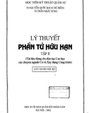 Phân tích phần tử hữu hạn (Tập 2): Phần 1