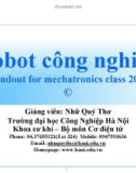 Bài giảng Robot công nghiệp: Chương 4 - Nhữ Quý Thơ (ĐH Công nghiệp Hà Nội)