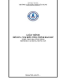 Giáo trình Cắm biên công trình đào đắp (Nghề: Trắc địa công trình - CĐ/TC) - Trường Cao đẳng nghề Xây dựng